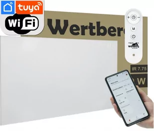 Wertberg IR 9.95 - panel grzewczy 975W - grzejnik na podczerwień 6504340 - Ogrzewanie przenośne - miniaturka - grafika 1