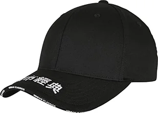 Urban Classics Embroidered Logo Flexfit Czapka z daszkiem mieszanym, czarny, S/M - Czapki damskie - miniaturka - grafika 1