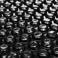 Akcesoria do basenów - vidaXL Prostokątna pokrywa na basen, 500 x 300 cm, PE, czarna - miniaturka - grafika 1