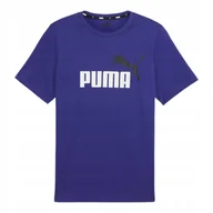 Koszulki męskie - PUMA KOSZULKA ESS+ 2 COL LOGO 58675905 r S - miniaturka - grafika 1