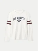 Bluzki damskie - Gap Bluzka 490175-01 Biały Regular Fit - miniaturka - grafika 1