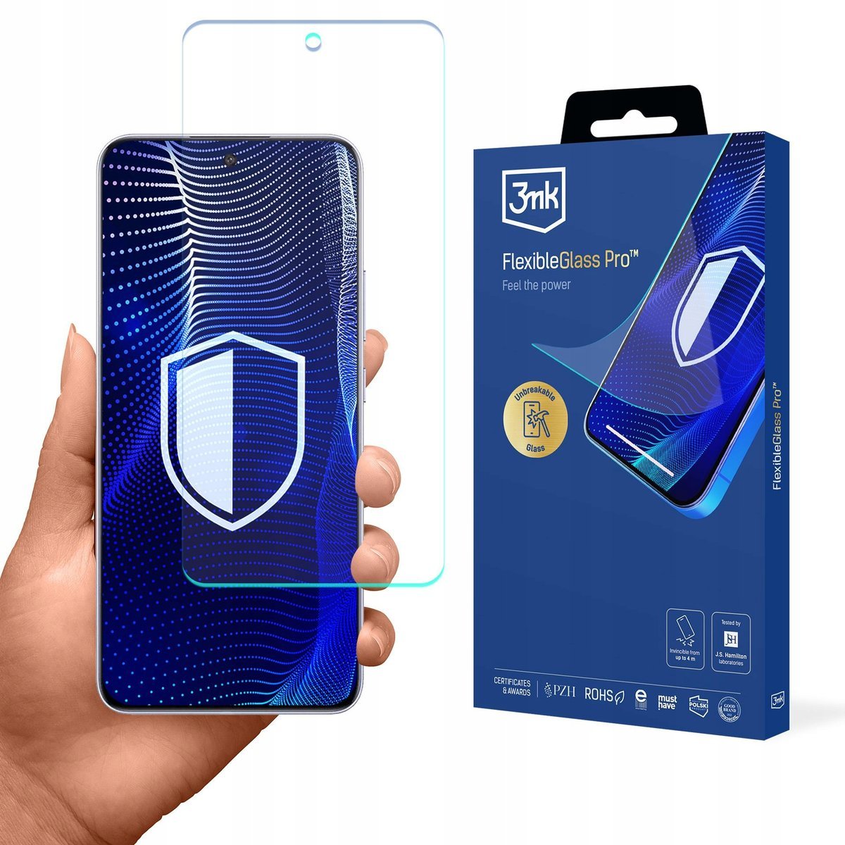 Nietłukące szkło hybrydowe na ekran do Oppo A5 Pro 5G 3mk FlexibleGlass Pro
