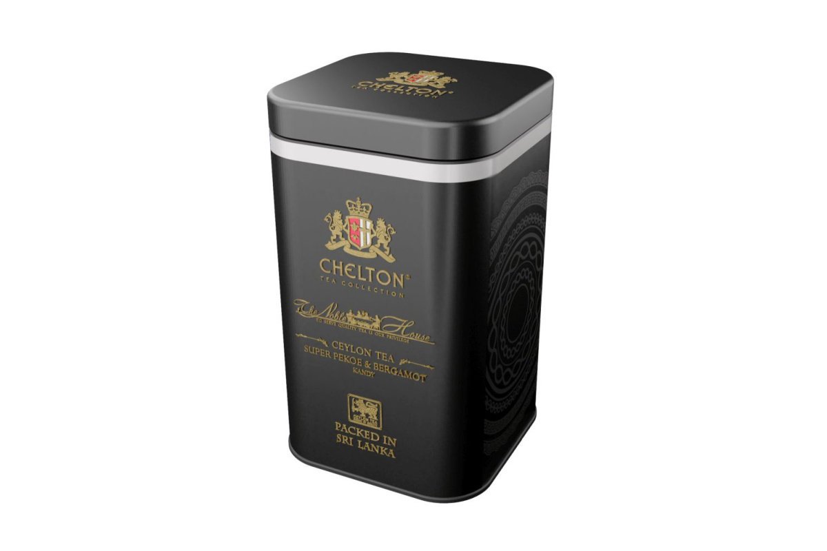 Chelton Super Pekoe & Bergamot herbata czarna z bergamotką puszka 100 g