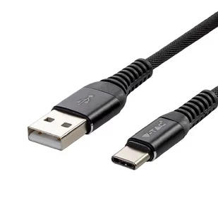 Przewód USB typ: C 1m Czarny - Kable USB - miniaturka - grafika 1