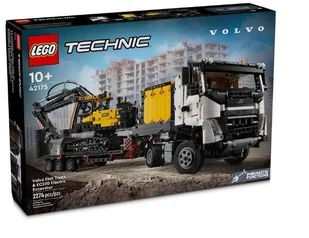 Klocki Technic 42175 Ciężarowka Volvo FMX i koparka EC230 Electric 42175. od 10 lat - Klocki - miniaturka - grafika 1