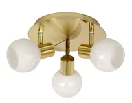 Lampy pozostałe - Candellux AVILA Plafon 3X40W E14 MOSIĄDZ 98-07131 - miniaturka - grafika 1