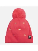 Czapki damskie - Czapka zimowa dziewczęca Rossignol Jr Indigo różowy TU - miniaturka - grafika 1