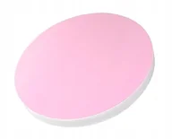 Dodatki do ciast w proszku - Podkład pod tort styrodur 26 cm gruby okrągły różowy podkładka sztywny - miniaturka - grafika 1
