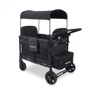 Wózki dziecięce - Wonderfold Wózek 4-Osobowy Elite Quad Volcano Black 558139 - miniaturka - grafika 1