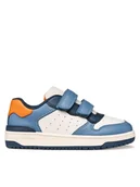 Buty dla chłopców - Geox Sneakersy J Washiba Boy J46LQA 000BC C1Z4Y S Niebieski - miniaturka - grafika 1