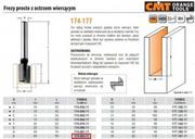 Frezy - CMT Orange Tools Frez prosty wiercący CMT Orange Tools HM do drewna (D 8 mm, I 40 mm, S 8 mm) 174.082.11 - miniaturka - grafika 1