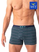 Majtki męskie - SZORTY KEY MXH-322 B24 (kolor szary, rozmiar L) - miniaturka - grafika 1