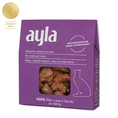 Przysmaki dla kotów - AYLA Filet z piersi kaczki ze skórą Liofilizowany dla kota - miniaturka - grafika 1