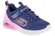 Buty trekkingowe dziecięce - Tenisówki Skechers Model Microspec Max Advance Kolor Niebieski - miniaturka - grafika 1