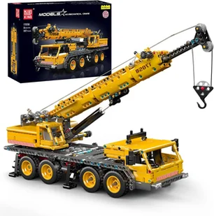 KLOCKI MOULD KING 17058 CIĘŻARÓWKA Z DŹWIGIEM MOBILE CRANE 997 EL. - Klocki - miniaturka - grafika 1