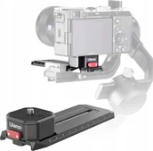 Akcesoria fotograficzne - Ulanzi Uchwyt Grip Płytka Szyna Ze Skalą Mocowanie 1/4"" Do Dji Ronin Rsc 2 Ulanzi / R085 - miniaturka - grafika 1