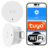 Rejestratory do monitoringu - Czujnik obecności z wykrywaniem ruchu podtynkowy wpuszczany WiFi Tuya - miniaturka - grafika 1
