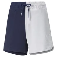 Spodenki damskie - PUMA Power 4" Colorblock High-Waist Shorts TR - Krótkie spodenki damskie - miniaturka - grafika 1