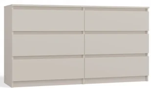Komoda długa w stylu nowoczesnym kaszmir 140 cm Z3-L25 - Komody - miniaturka - grafika 1