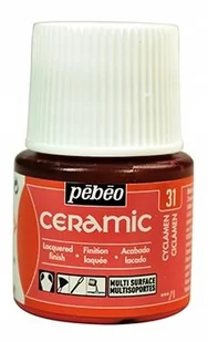 PEBEO FARBY DO CERAMIKI 45ML CYCLAMEN - Farby i media malarskie - miniaturka - grafika 1