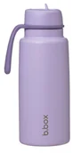 Butelki dla niemowląt - Butelka Termiczna Termos Ze Stali Nierdzewnej Ze Składanym Ustnikiem 1L Lilac Love B.box - miniaturka - grafika 1