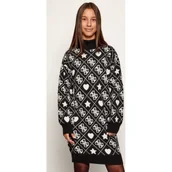 Sukienki i spódniczki dla dziewczynek - Guess Sukienka | z dodatkiem wełny - miniaturka - grafika 1