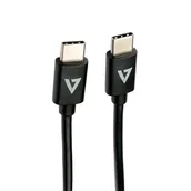 Kable komputerowe i do monitorów - V7 V7USB2C-1M kabel USB USB 2.0 USB C Czarny V7USB2C-1M - miniaturka - grafika 1