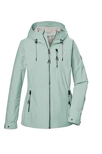 G.I.G.A. DX Damska kurtka softshellowa/kurtka outdoorowa z kapturem GS 74 WMN SFTSHLL JCKT, light aquaverde, 48, 43052-000 - Kurtki damskie - miniaturka - grafika 1