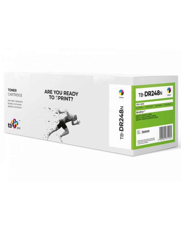 tb print Bęben do Bczerwonyher DCP-L3520CDW TB-DR248N CMYK 100% nowy