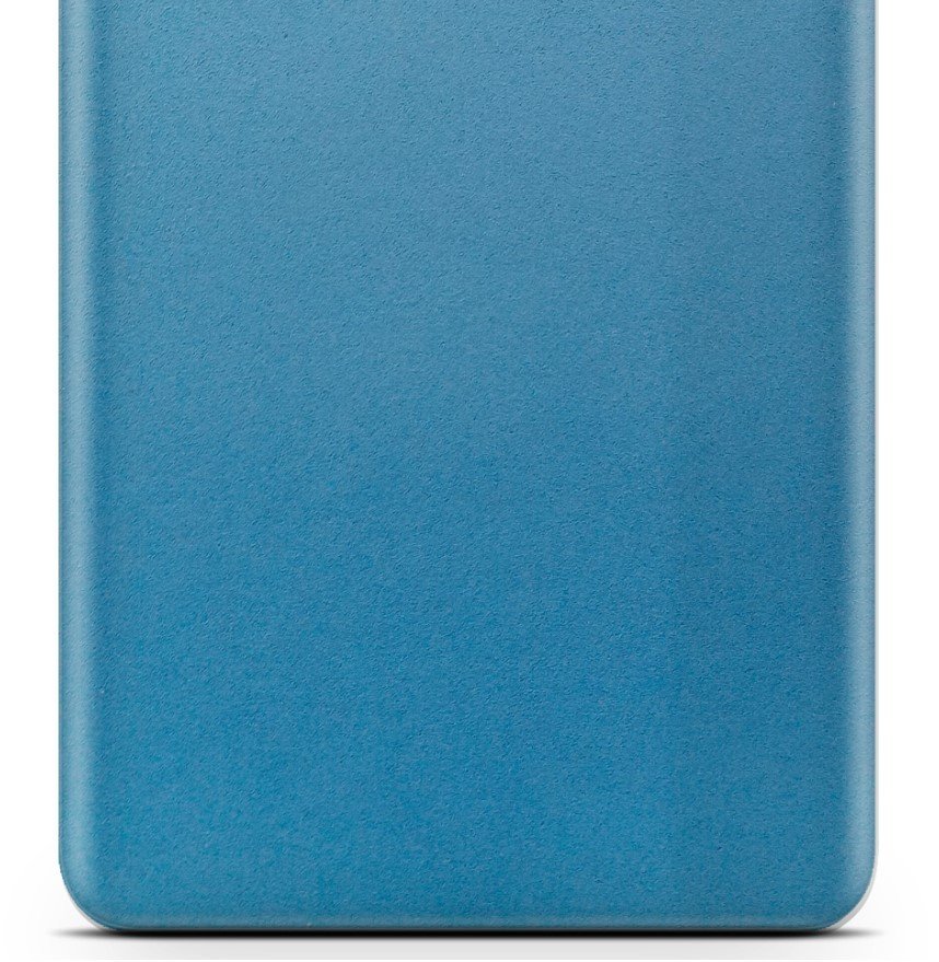 Folia naklejka skórka strukturalna na TYŁ Zamsz do ZTE Nubia Z50S - Zamsz Niebieski - apgo SKINS