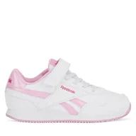 Buty dla dziewczynek - Sneakersy Reebok ROYAL CL JOGGER 3.0 1V 100220346 Biały - miniaturka - grafika 1