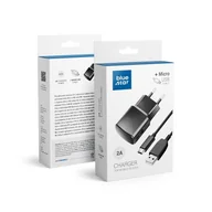 Ładowarki do telefonów - Uniwersalna Ładowarka Sieciowa Microusb 2A 5V - miniaturka - grafika 1