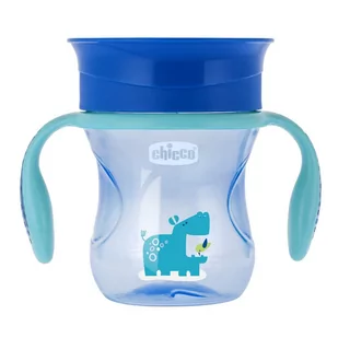 Chicco Kubek 360° do nauki samodzielnego picia 200 ml : Kolor - Niebieski - Kubki dla dzieci - miniaturka - grafika 3