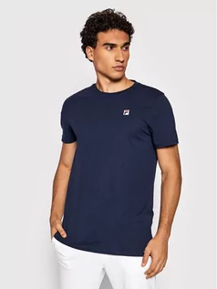 Koszulki męskie - Fila T-Shirt Samuru 688977 Granatowy Regular Fit - grafika 1