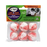 Środki do prania - Smart Wash Kulki do Wyłapywania Kłaczków 6szt. - miniaturka - grafika 1