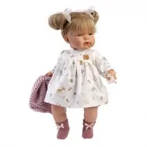 Lalka Joelle z miękkim brzuszkiem 38cm Llorens - Lalki dla dziewczynek - miniaturka - grafika 1