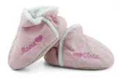 Buty dla dziewczynek - Buciki niemowlęce MAMA TATA 6-12 m-cy - miniaturka - grafika 1