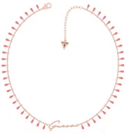 Naszyjniki - Biżuteria GUESS UBN70088. Naszyjnik, Kolor czerwony. Kobieta. - miniaturka - grafika 1