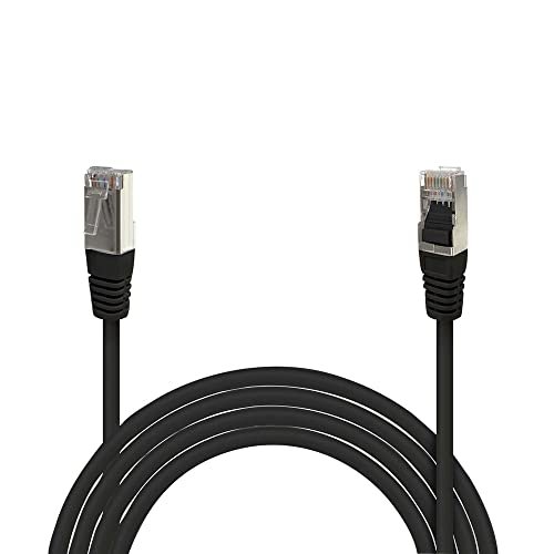 Waytex 33525 Kabel sieciowy RJ45 Cat6 Ekranowany FTP 5 m Czarny