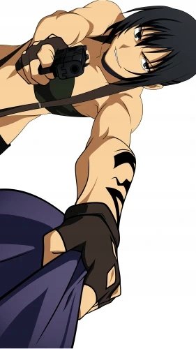 Plakat Anime Manga Canaan CAN_007 A1+ (custom)