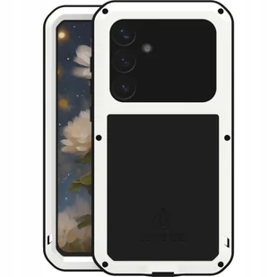 LOVE MEI Etui pancerne + szkło Powerful do Galaxy S25 Plus, białe - Etui i futerały do telefonów - miniaturka - grafika 1