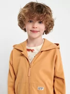 Swetry dla chłopców - Sinsay - Bluza rozpinana - pomarańczowy - miniaturka - grafika 1