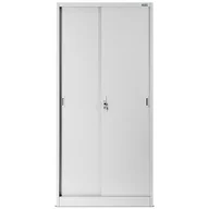 Szafy biurowe - JAN NOWAK model KUBA biurowa szafa metalowa z drzwiami przesuwnymi - miniaturka - grafika 1