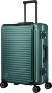 Walizki - Walizka średnia Travelite Next 67cm Zielona - miniaturka - grafika 1