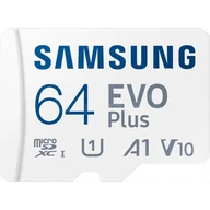 Karty pamięci - Samsung - Karta pamięci MICRO SD 64GB EVO PLUS - miniaturka - grafika 1