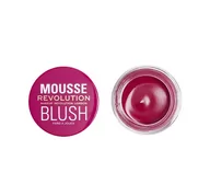 Róże do policzków - MAKEUP REVOLUTION MOUSSE RÓŻ DO POLICZKÓW PASSION DEEP PINK 6G - miniaturka - grafika 1
