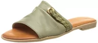 Klapki i japonki damskie - Mustang Klapki damskie 1388-702, zielony, 37 eu - miniaturka - grafika 1