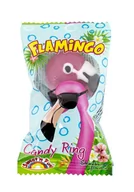 Gumy do żucia, lizaki, dropsy - CANDY RING LIZAK FLAMING LUB LAMA 13G - miniaturka - grafika 1