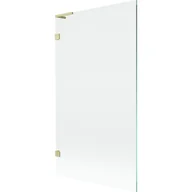 Parawany nawannowe - Mexen Lunar L parawan nawannowy 1-skrzydłowy 100 x 150 cm, transparent, złoty szczotkowany - 897L-100-000-55-00 - miniaturka - grafika 1