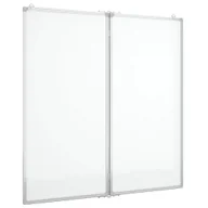 Tablice interaktywne - vidaXL Tablica magnetyczna, 100x100x1,7 cm, aluminiowa - miniaturka - grafika 1